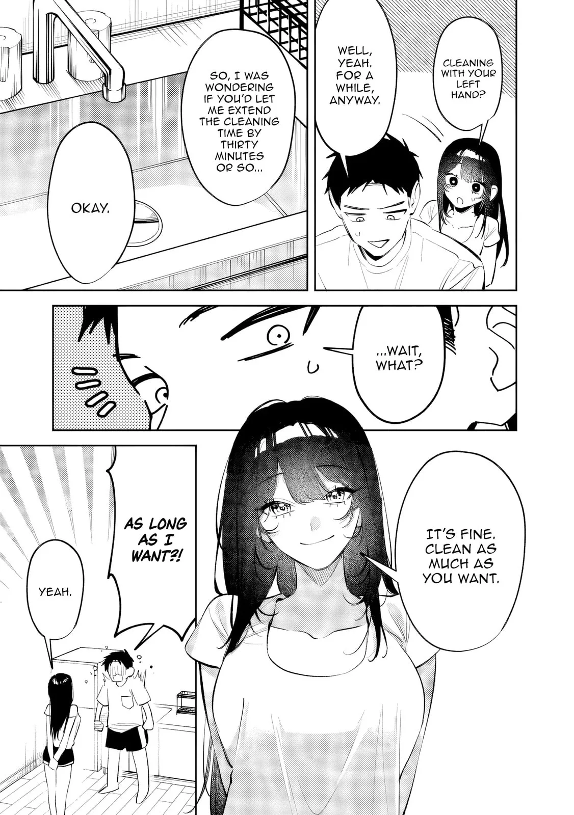 Living together with the queen from my high school days who was arrogant, surprisingly isn't that uncomfortable - Chapter 31 - Page 13