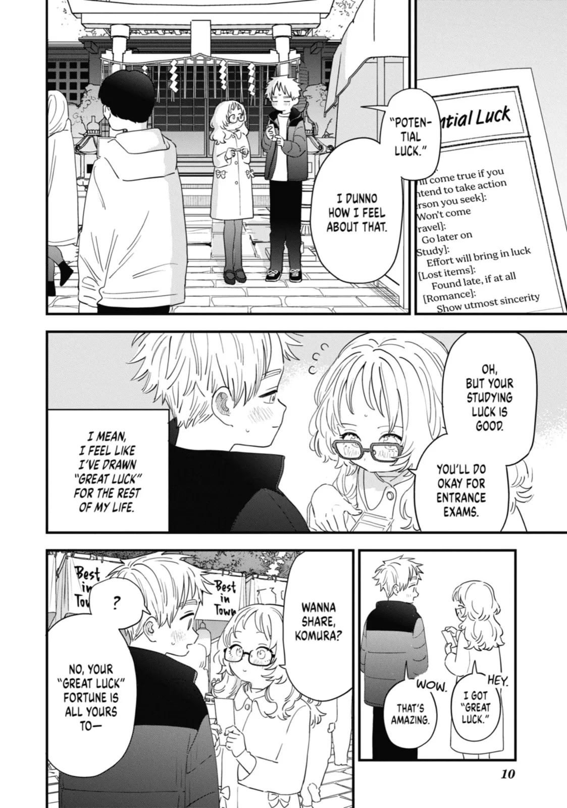 The Girl I Like Forgot Her Glasses - Chapter 102 - Page 7