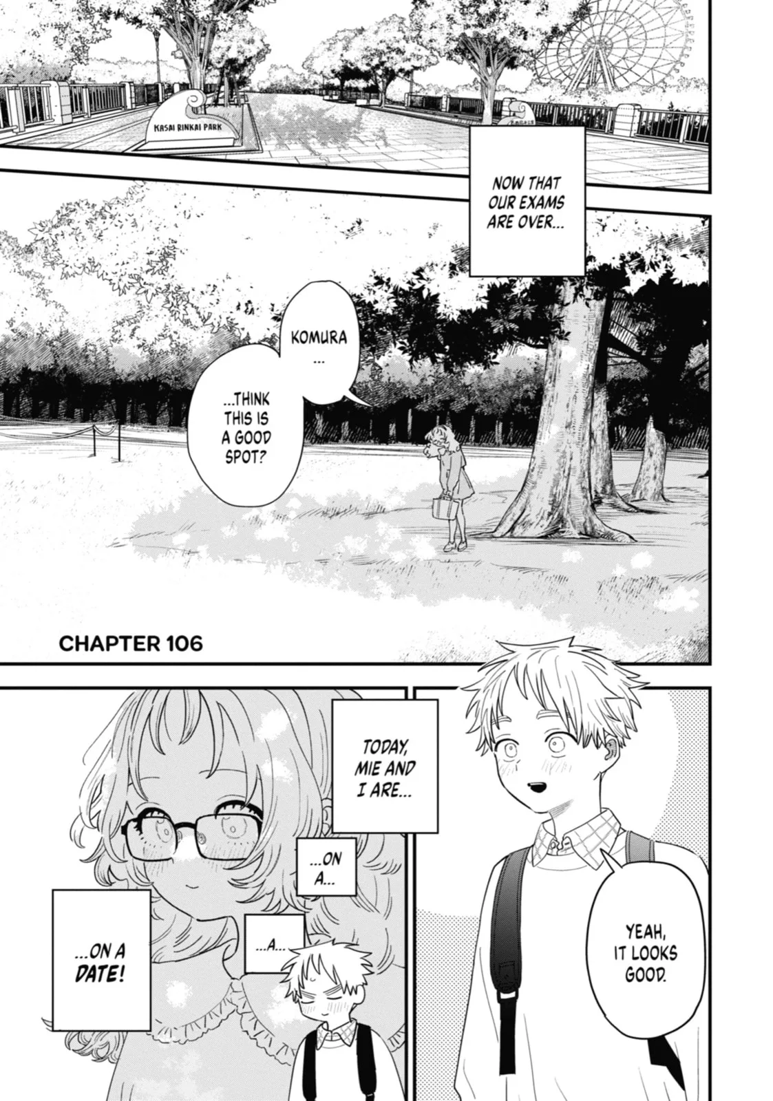 The Girl I Like Forgot Her Glasses - Chapter 106 - Page 1
