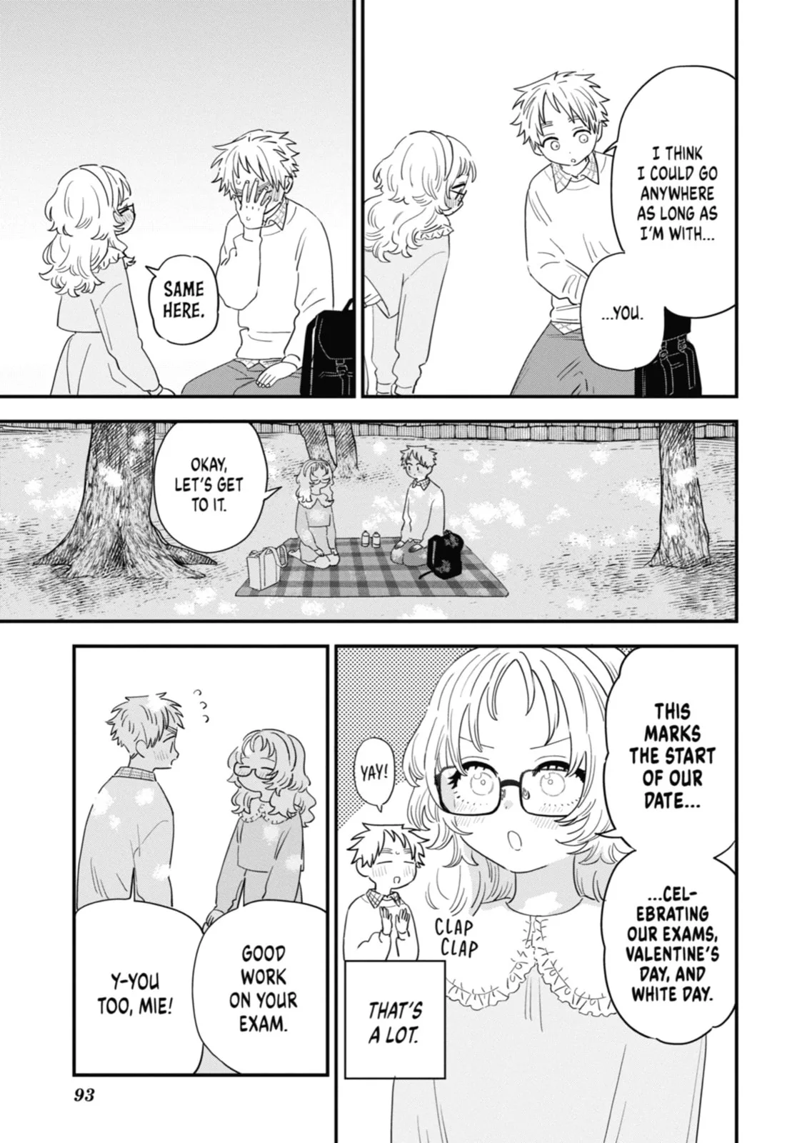 The Girl I Like Forgot Her Glasses - Chapter 106 - Page 3