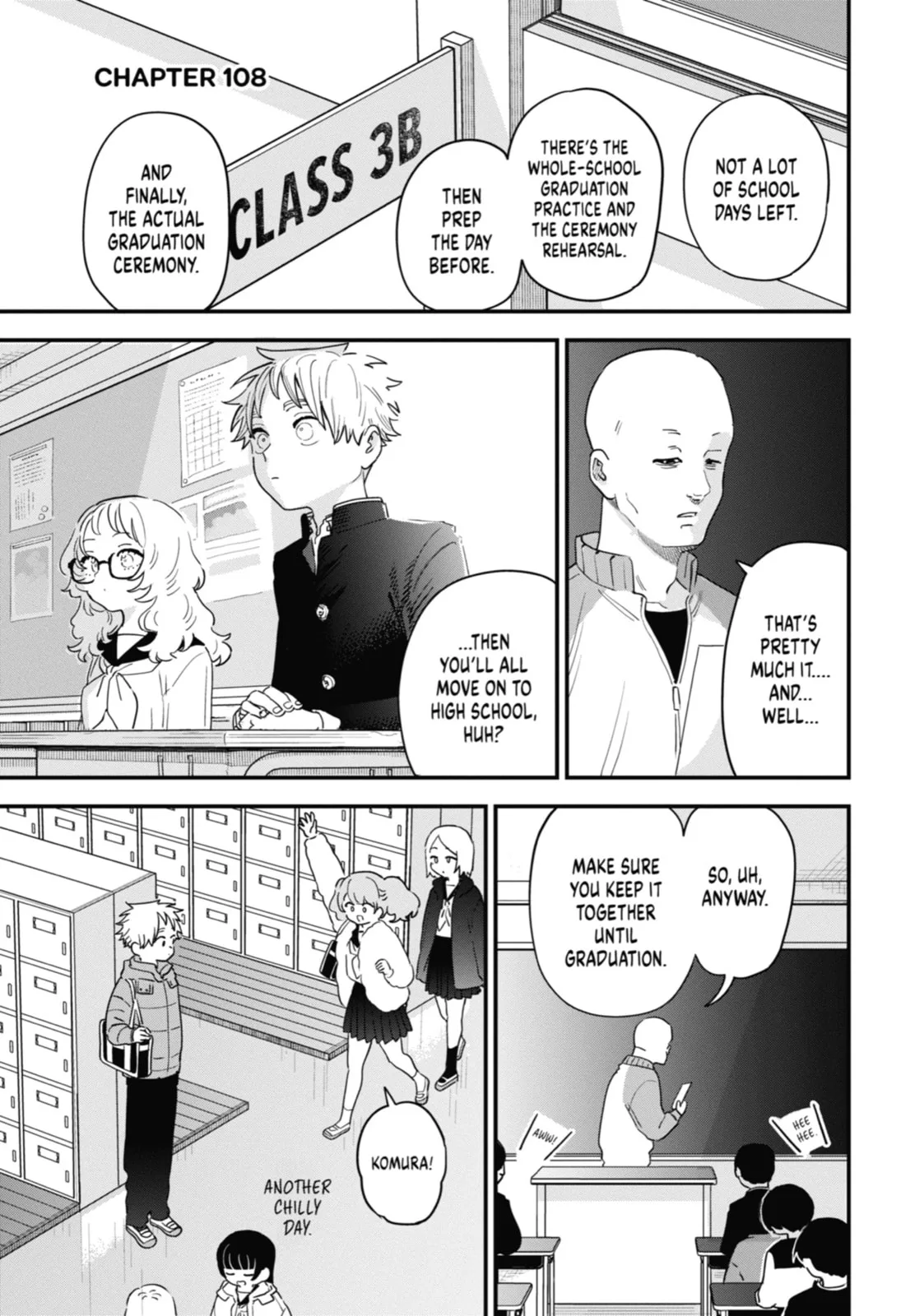The Girl I Like Forgot Her Glasses - Chapter 108 - Page 1