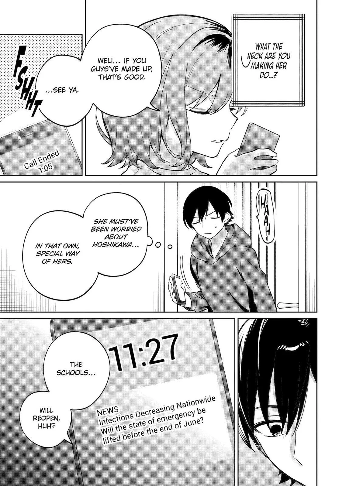 When I Got to Remote Class, I had to Move in with the Most Beautiful Girl in My Class - Chapter 20 - Page 7