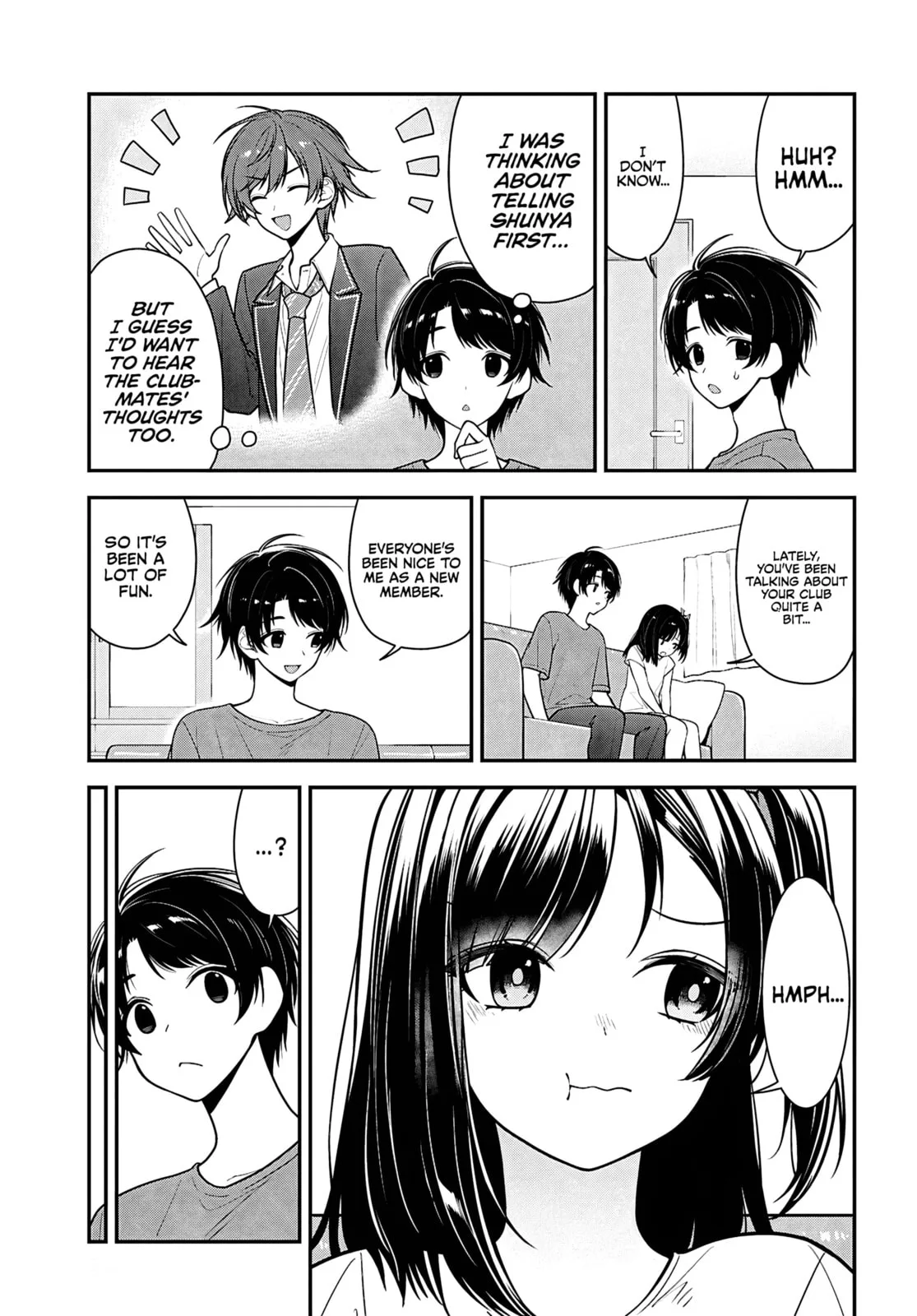 Tonari no Seki no Yankee Shimizu-san ga Kami o Kuroku Sometekita - Chapter 12 - Page 3