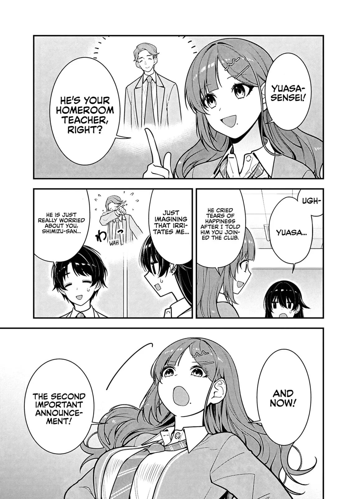 Tonari no Seki no Yankee Shimizu-san ga Kami o Kuroku Sometekita - Chapter 12 - Page 9