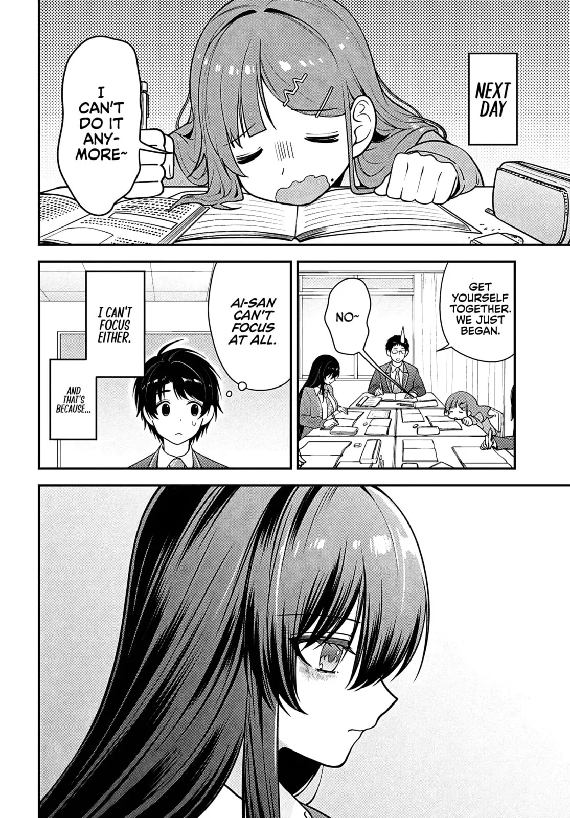 Tonari no Seki no Yankee Shimizu-san ga Kami o Kuroku Sometekita - Chapter 12 - Page 12