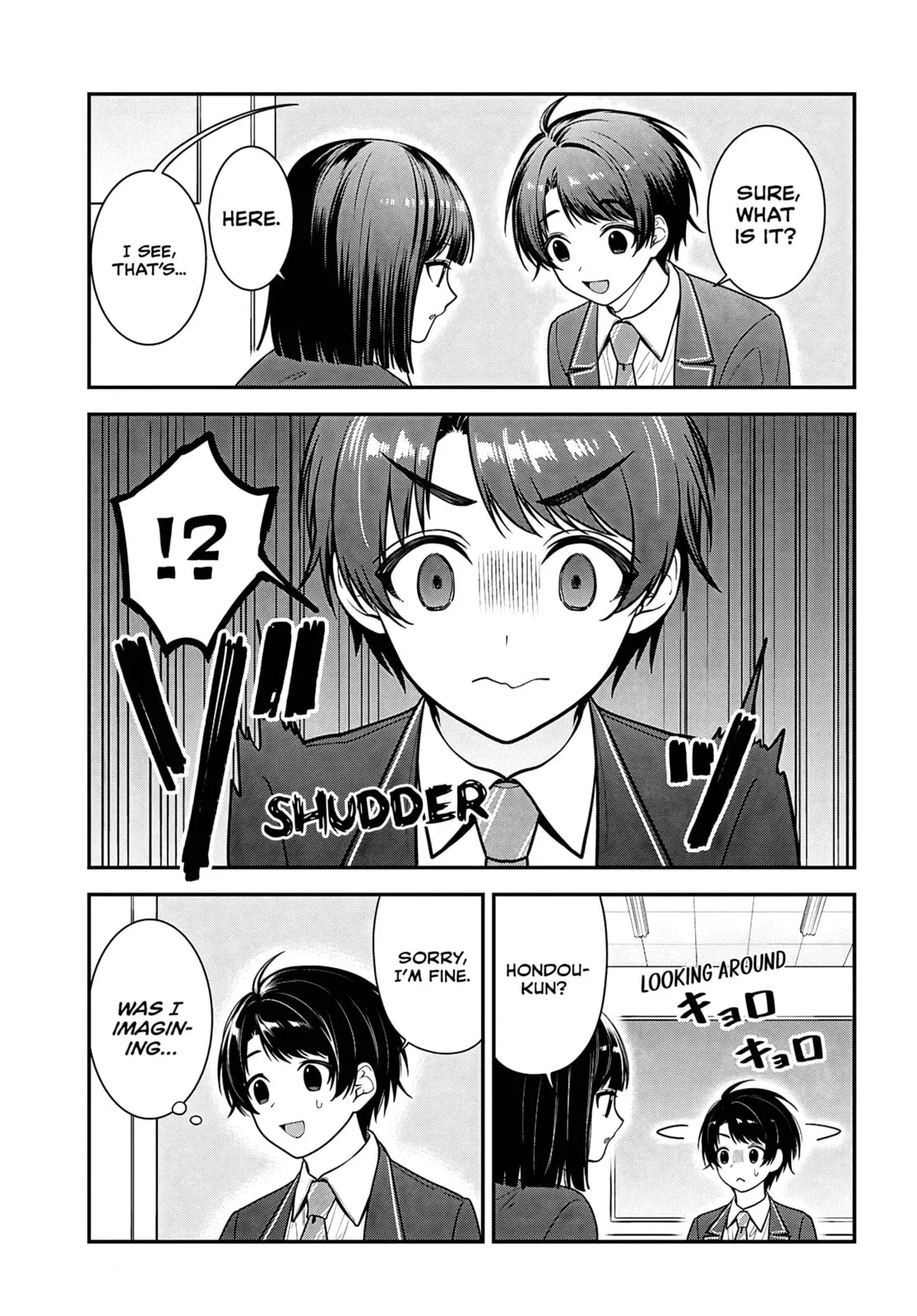 Tonari no Seki no Yankee Shimizu-san ga Kami o Kuroku Sometekita - Chapter 12 - Page 21