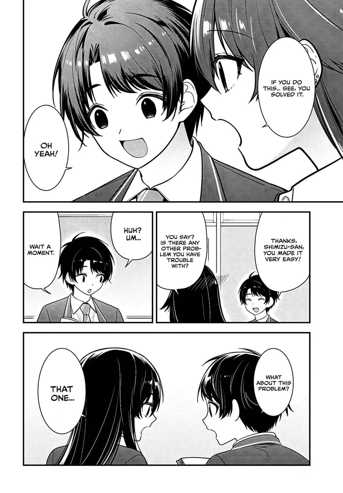 Tonari no Seki no Yankee Shimizu-san ga Kami o Kuroku Sometekita - Chapter 12 - Page 26