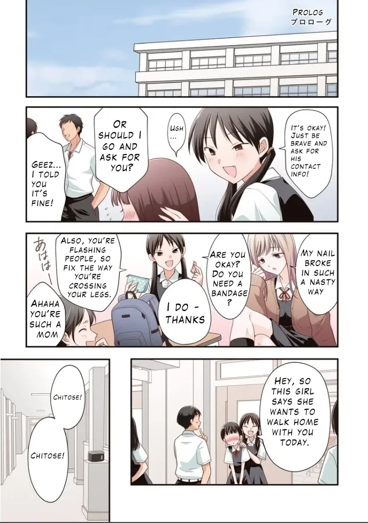 Osekkai Joshi, Koi o Suru - Chapter 0 - Page 2