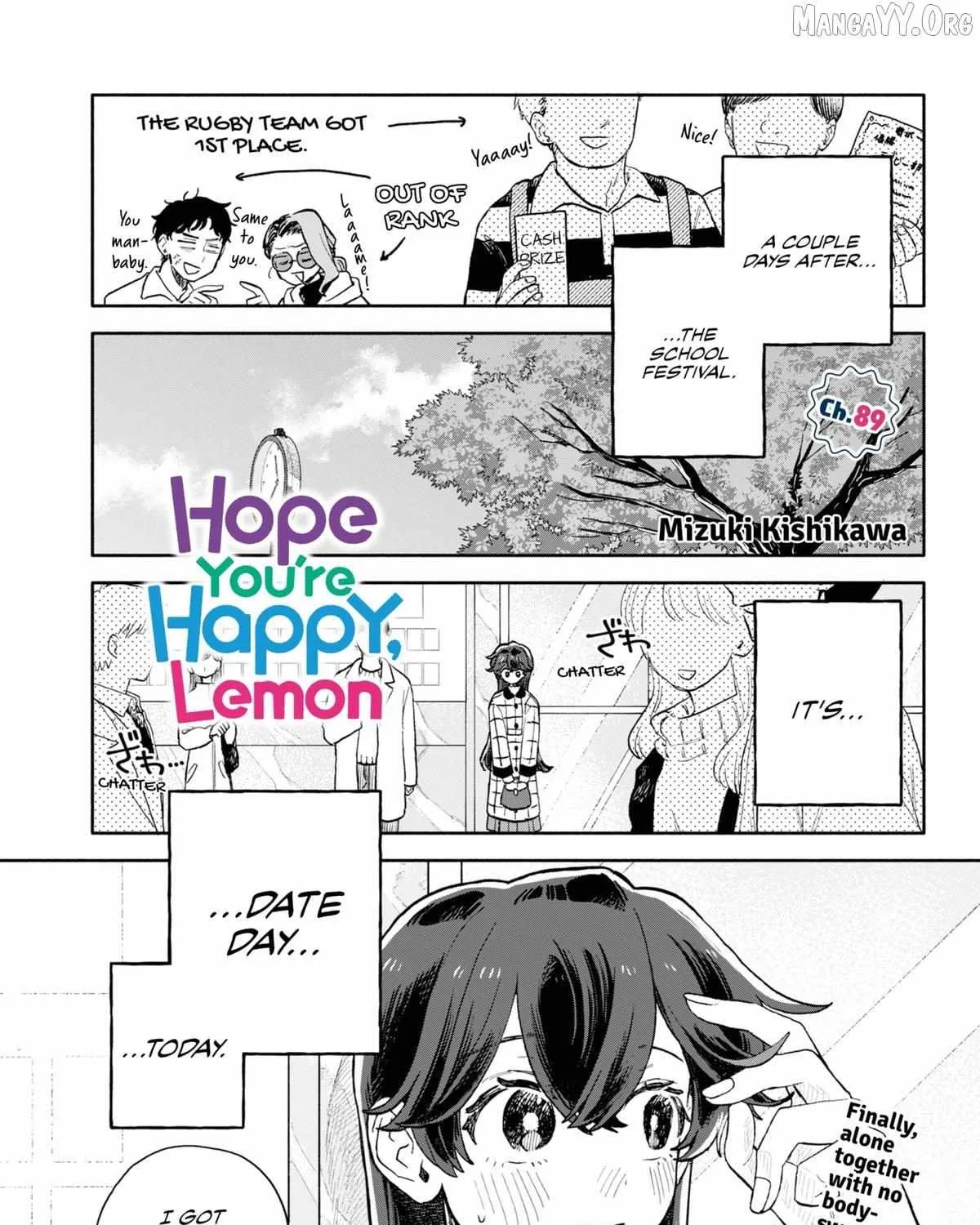 Hope You're Happy, Lemon - Chapter 89 - Page 1