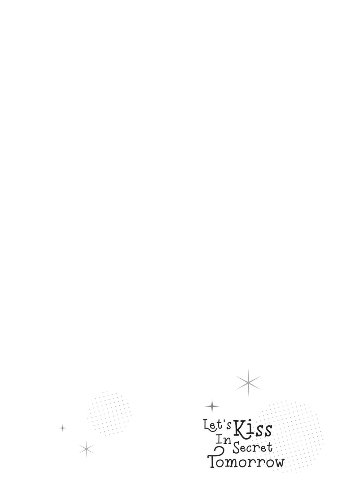 Let's Kiss in Secret Tomorrow - Chapter 5 - Page 44