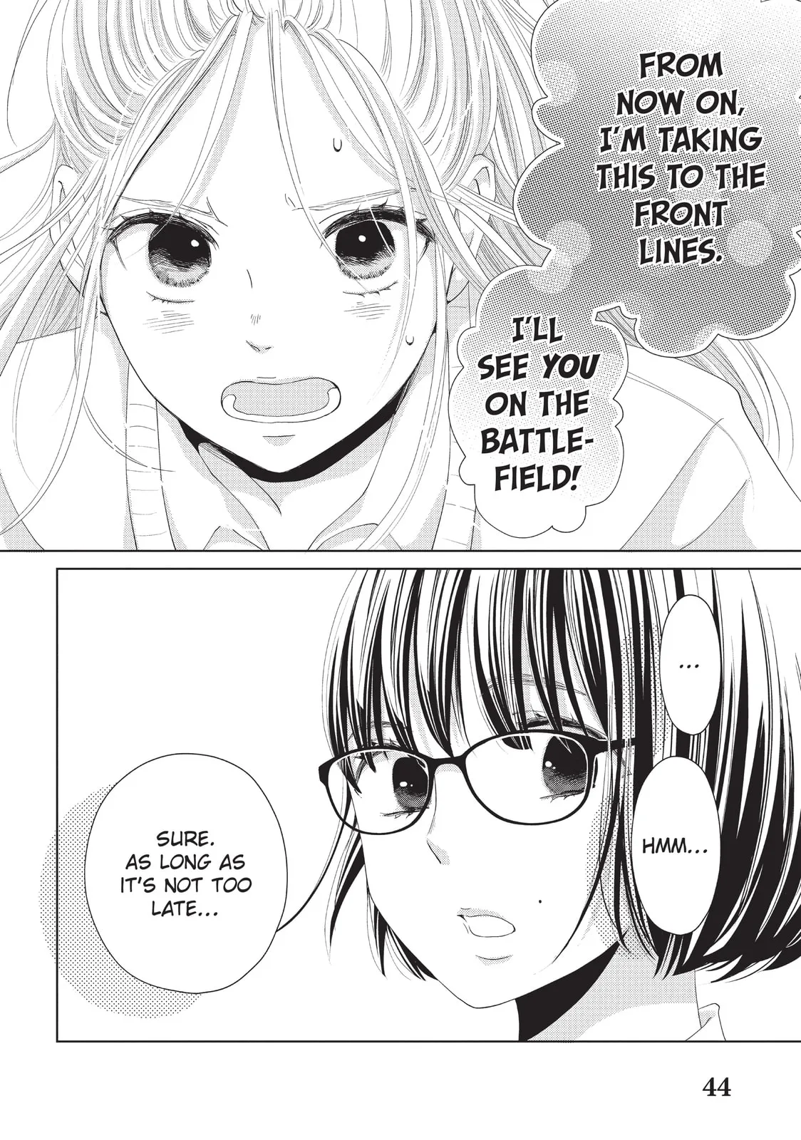 Let's Kiss in Secret Tomorrow - Chapter 9 - Page 40