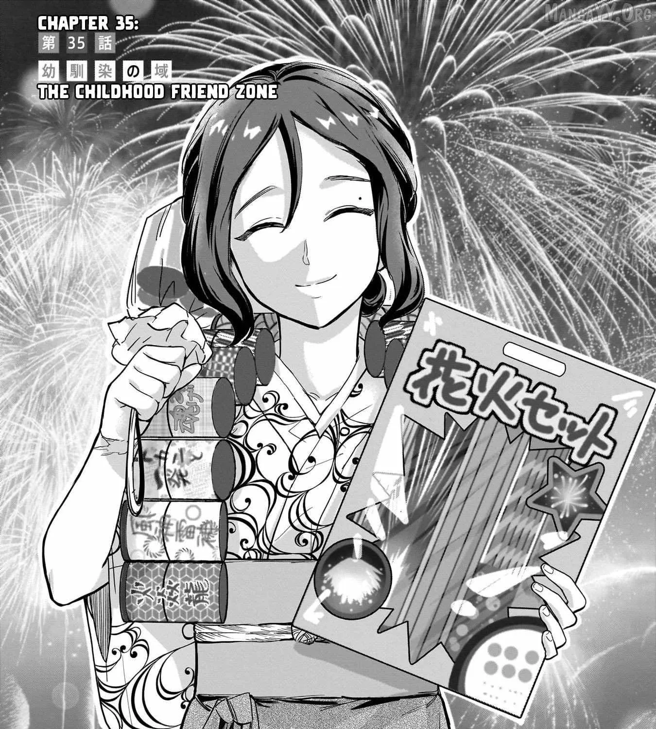 Nee, Mou Isso Tsukiacchau? Osananajimi no Bishoujo ni Tanomarete, Camo Kareshi Hajimemashita - Chapter 35 - Page 1