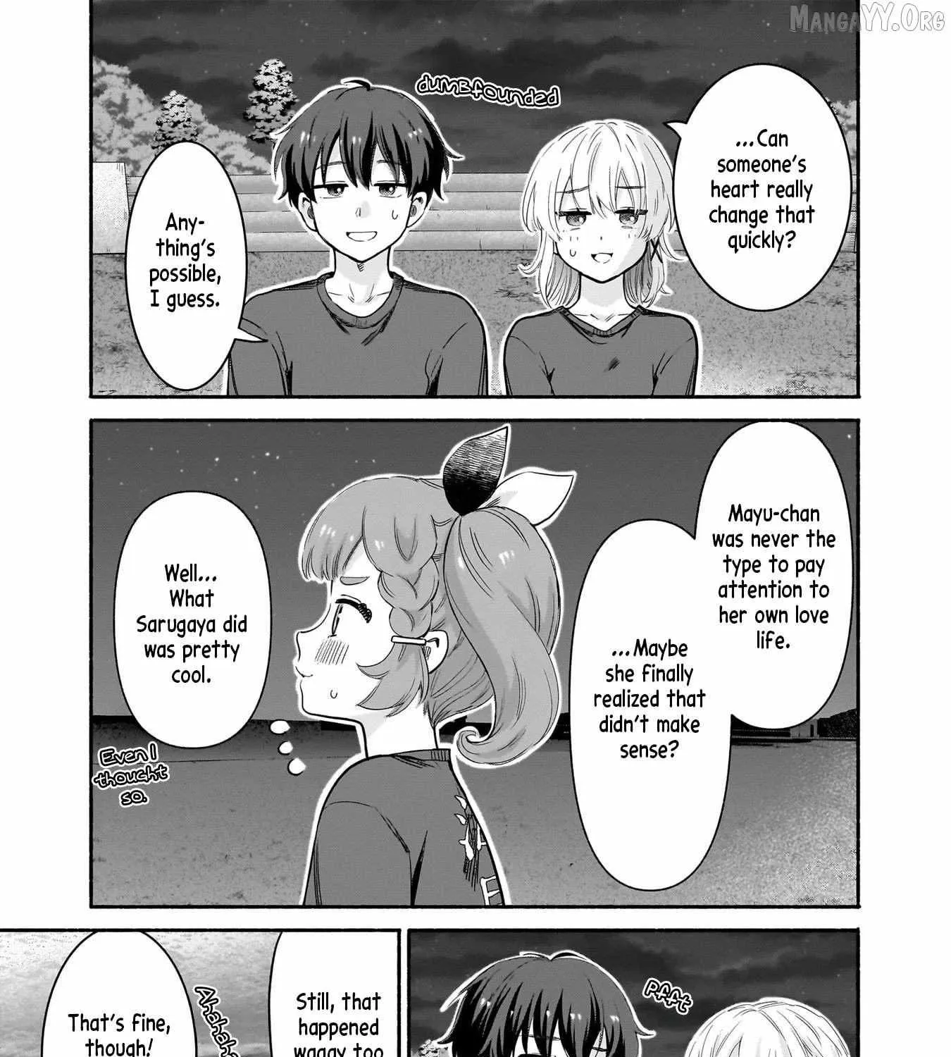 Nee, Mou Isso Tsukiacchau? Osananajimi no Bishoujo ni Tanomarete, Camo Kareshi Hajimemashita - Chapter 35 - Page 21