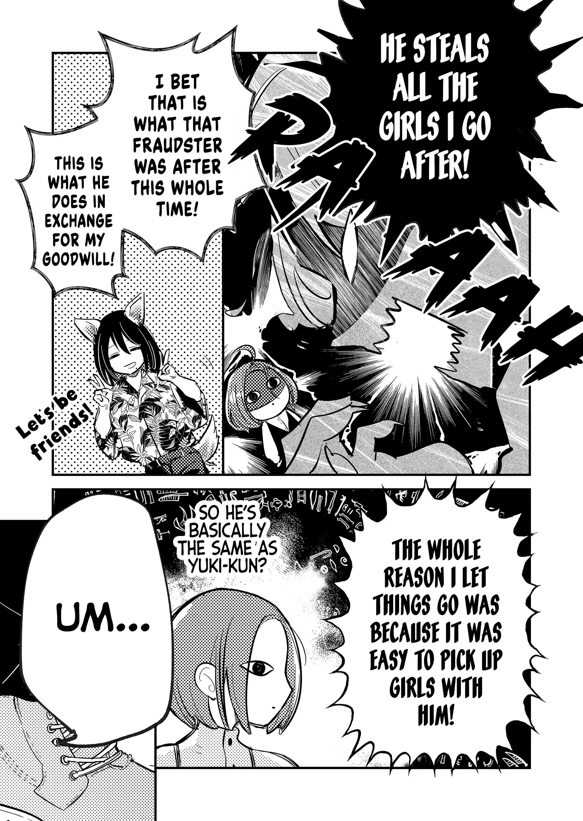 Kozure Batsuichi, Saigo no Koi wa Numa deshita - Chapter 6 - Page 7