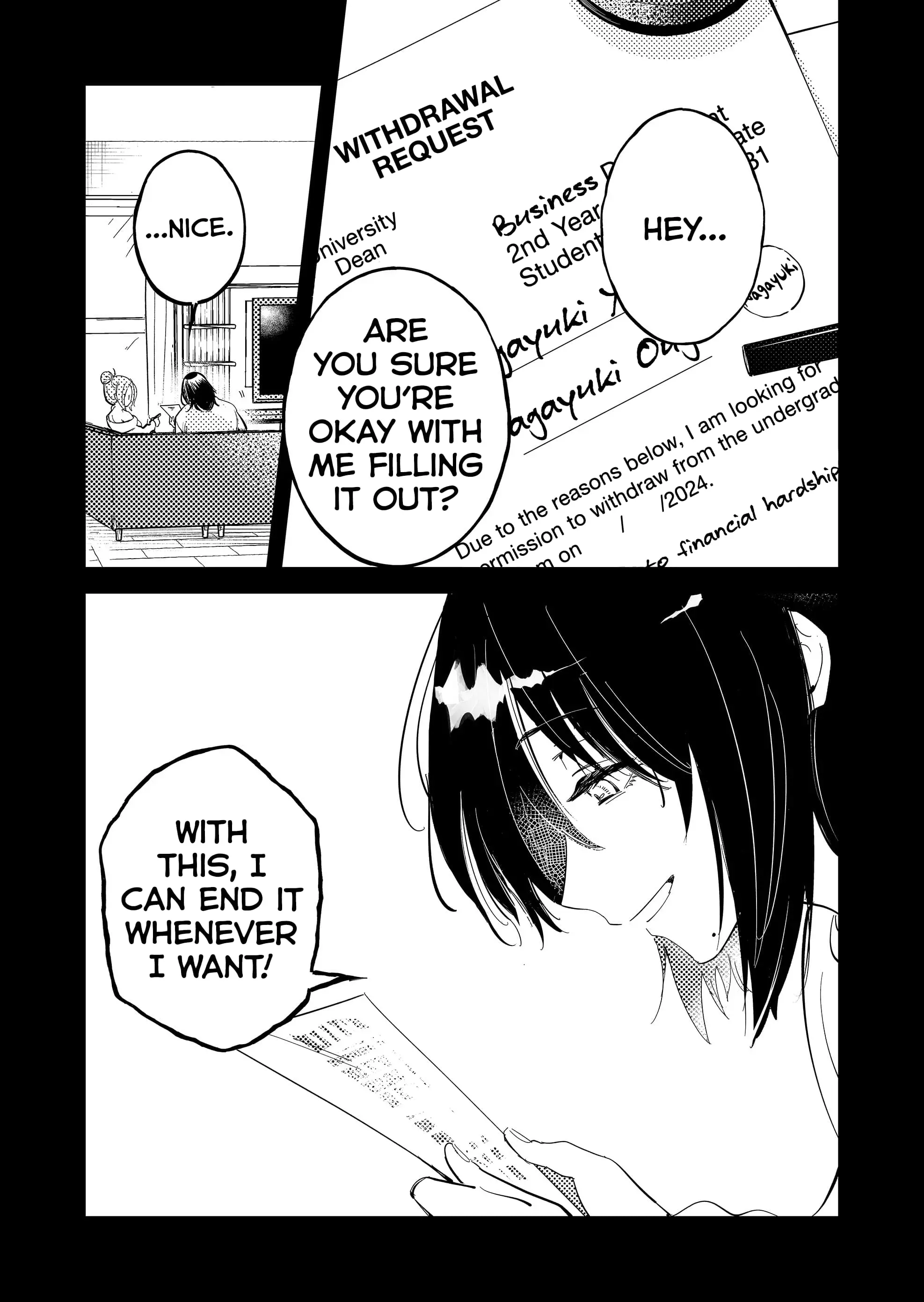 Kozure Batsuichi, Saigo no Koi wa Numa deshita - Chapter 8 - Page 1