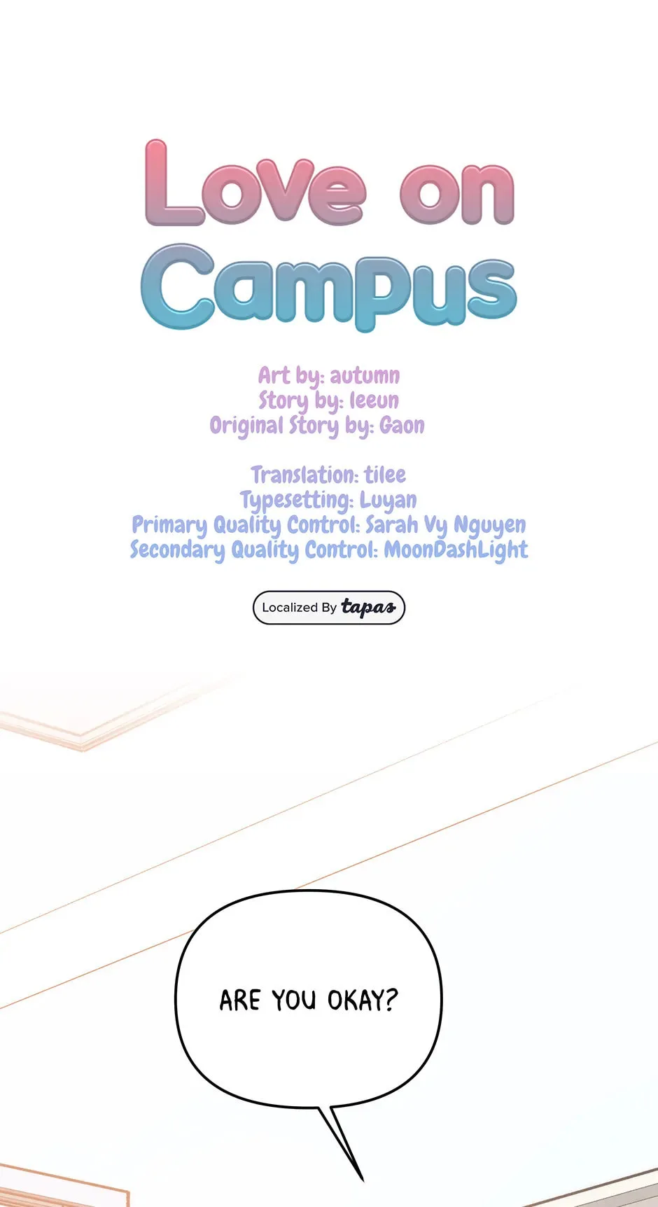 Love On Campus - Chapter 2 - Page 1