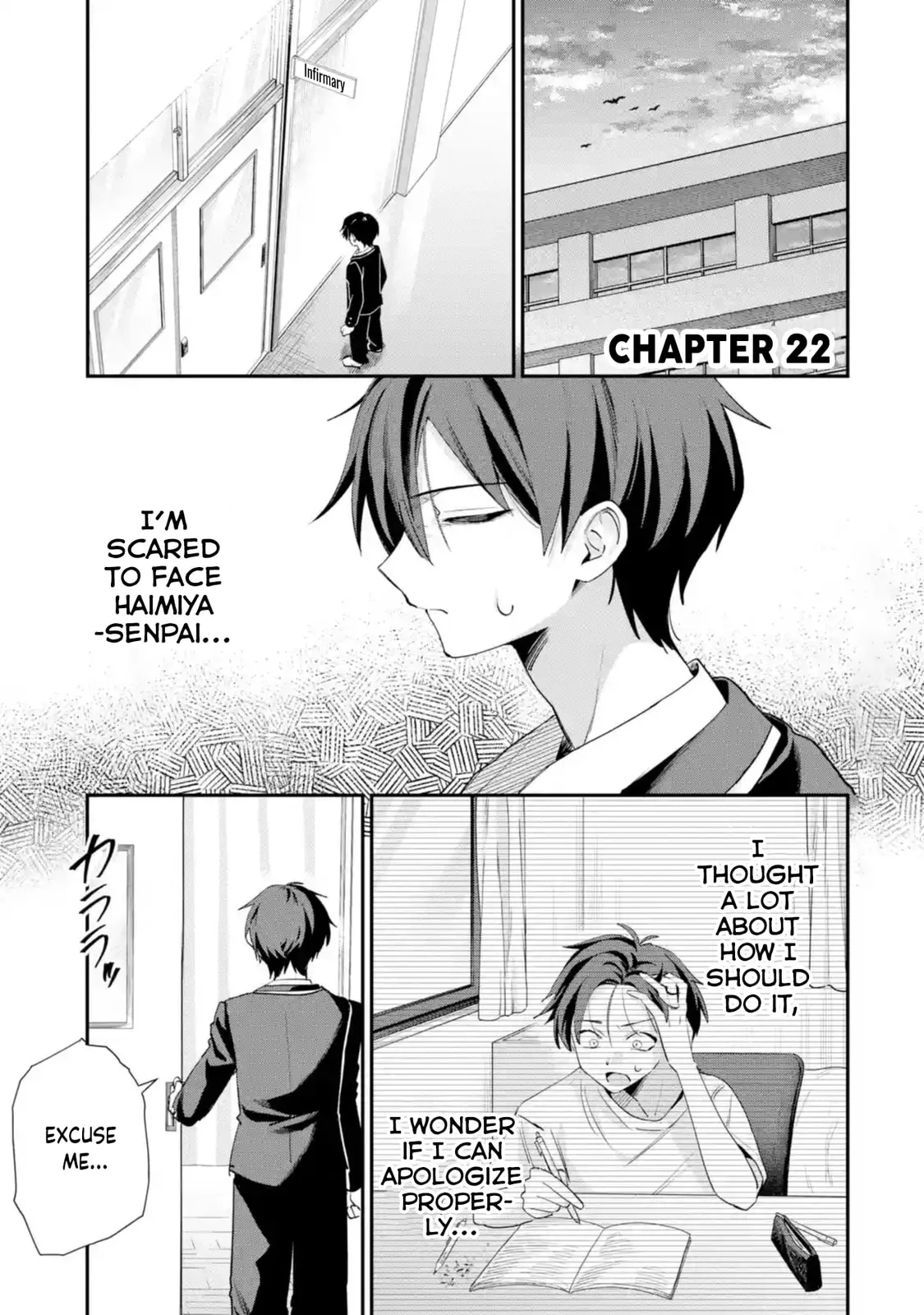 Haimiya-Senpai is Scary But Cute - Chapter 22 - Page 1