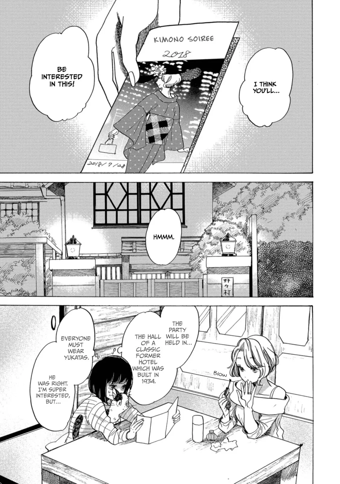 Koi Seyo Kimono Otome - Chapter 16 - Page 3