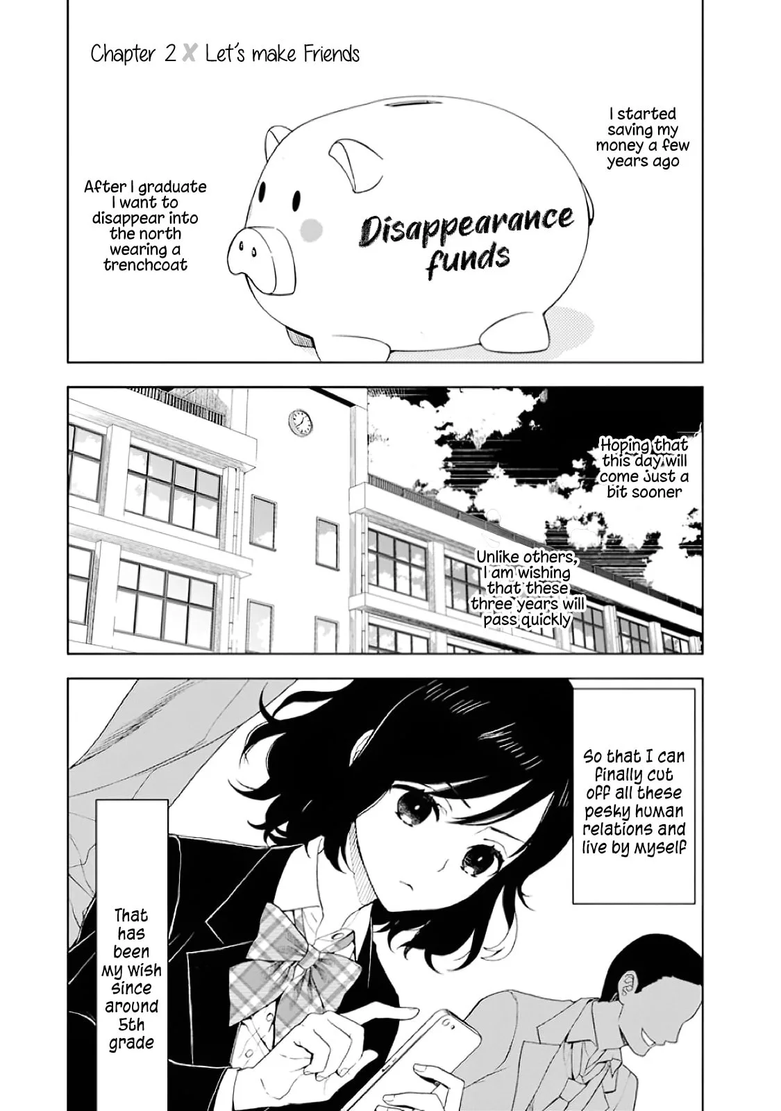 Misanthrope Girlfriend - Chapter 2 - Page 1