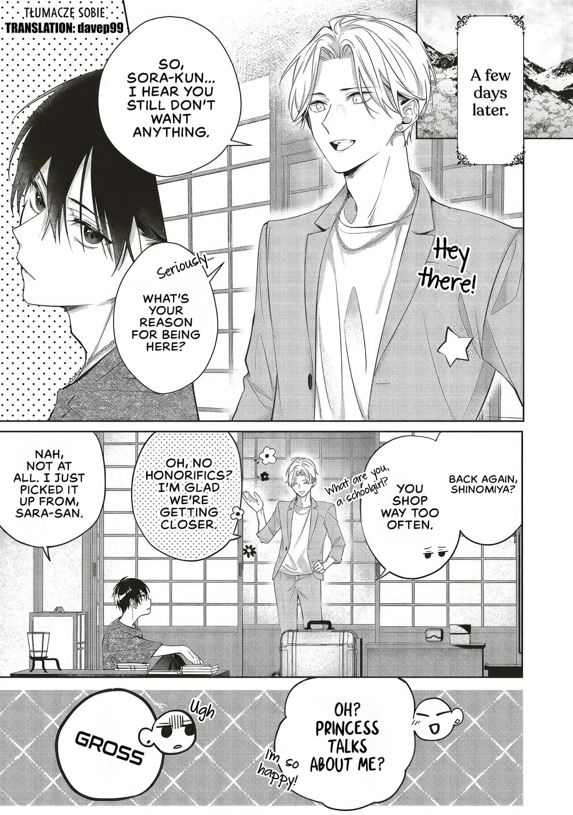 Akinai Ningyo to Soku no Hatsukoi - Chapter 4.4 - Page 1