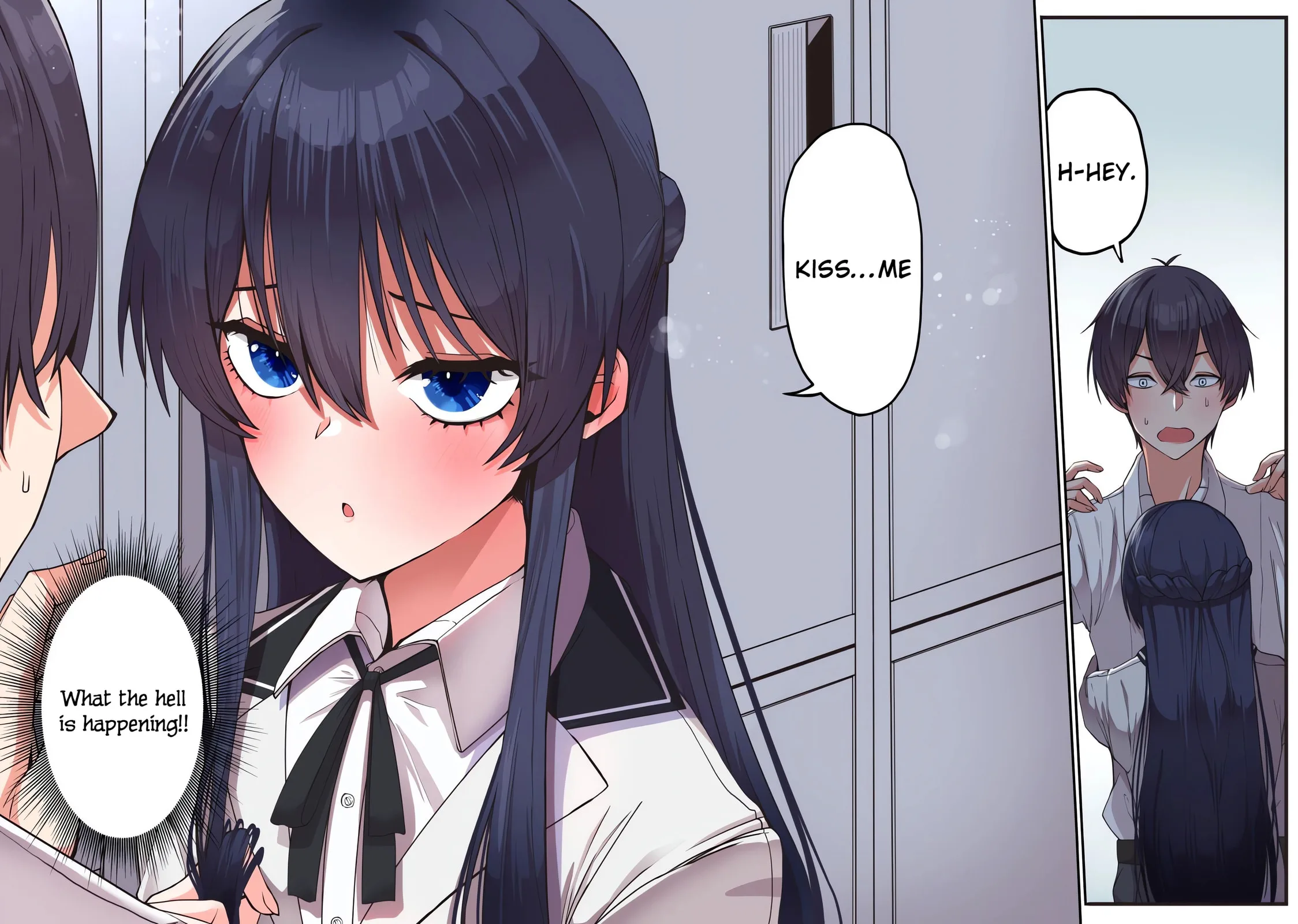 After I Rescued a Cold-Hearted, Black-Haired, Beautiful Girl, She Started Acting Sweet Only When We Were Alone - Chapter 1 - Page 3