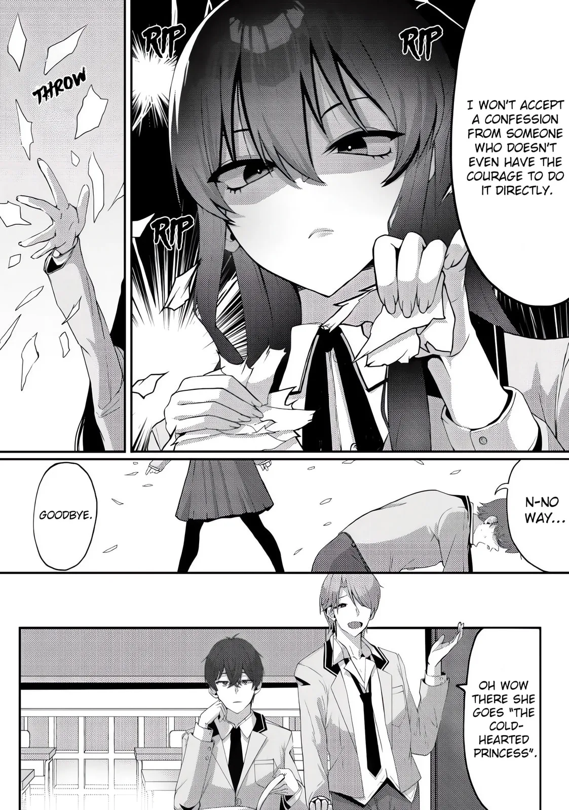 After I Rescued a Cold-Hearted, Black-Haired, Beautiful Girl, She Started Acting Sweet Only When We Were Alone - Chapter 1 - Page 5