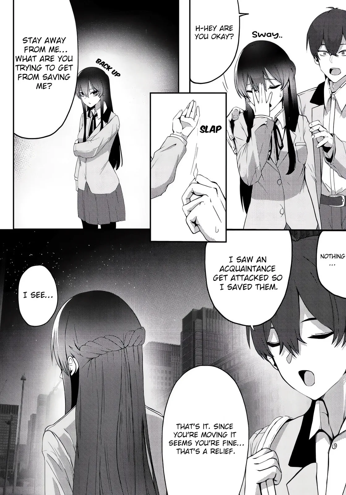 After I Rescued a Cold-Hearted, Black-Haired, Beautiful Girl, She Started Acting Sweet Only When We Were Alone - Chapter 1 - Page 20