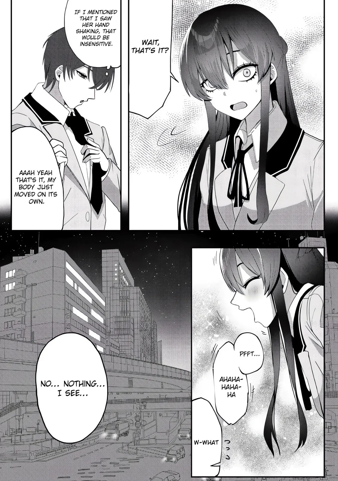 After I Rescued a Cold-Hearted, Black-Haired, Beautiful Girl, She Started Acting Sweet Only When We Were Alone - Chapter 1 - Page 21