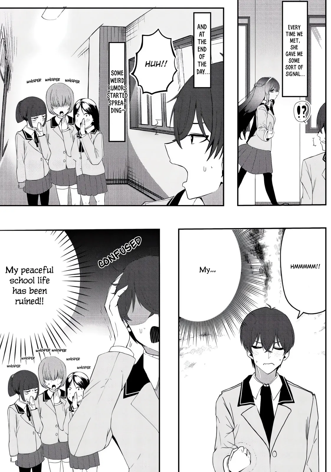 After I Rescued a Cold-Hearted, Black-Haired, Beautiful Girl, She Started Acting Sweet Only When We Were Alone - Chapter 1 - Page 26