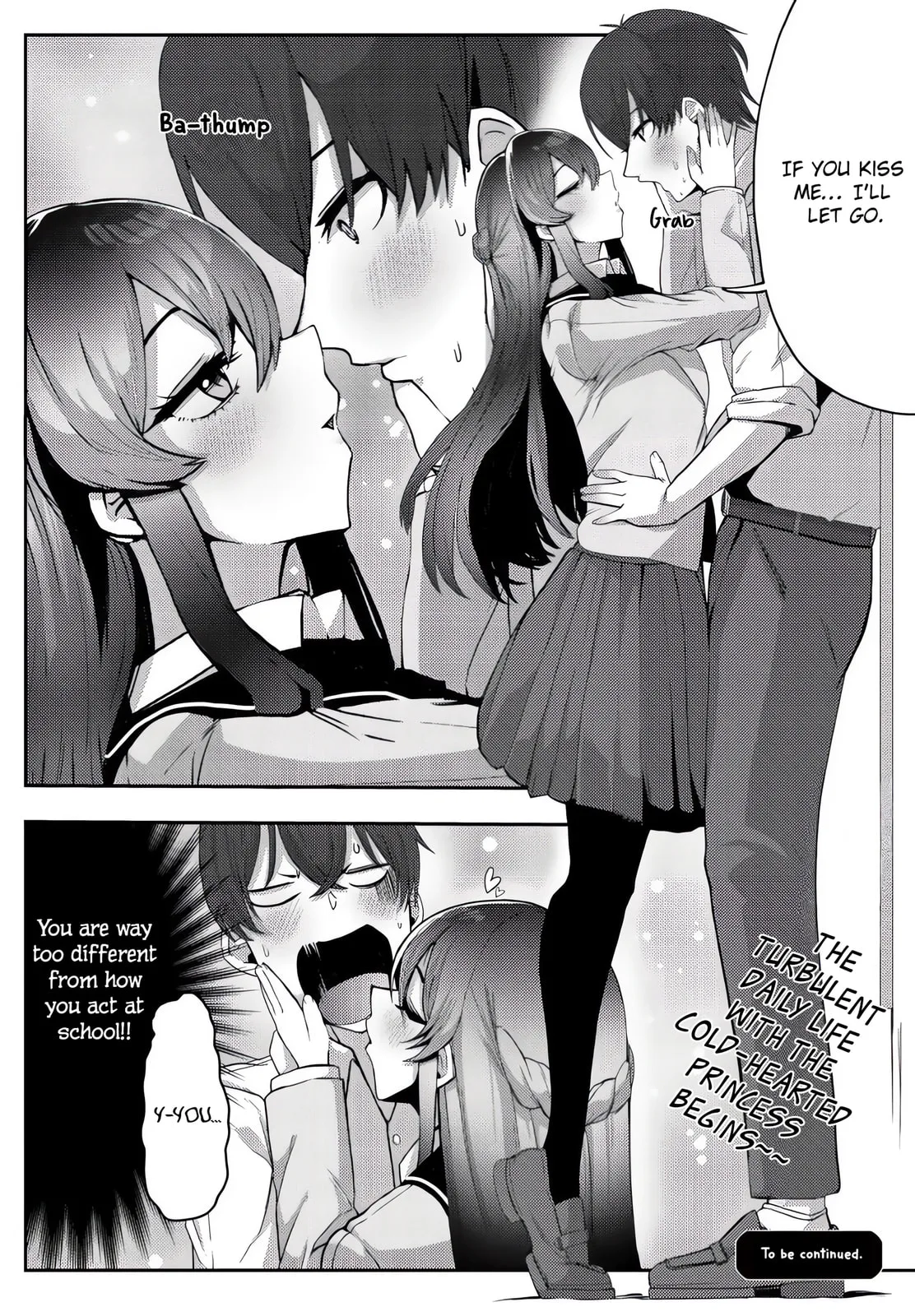 After I Rescued a Cold-Hearted, Black-Haired, Beautiful Girl, She Started Acting Sweet Only When We Were Alone - Chapter 1 - Page 32
