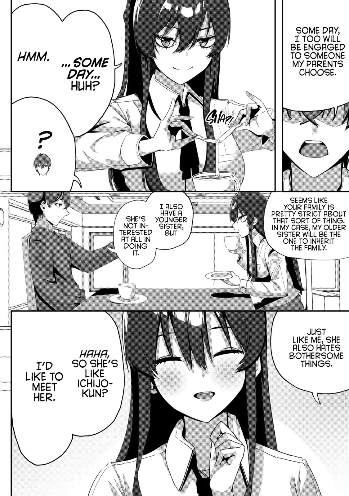 After I Rescued a Cold-Hearted, Black-Haired, Beautiful Girl, She Started Acting Sweet Only When We Were Alone - Chapter 2 - Page 13