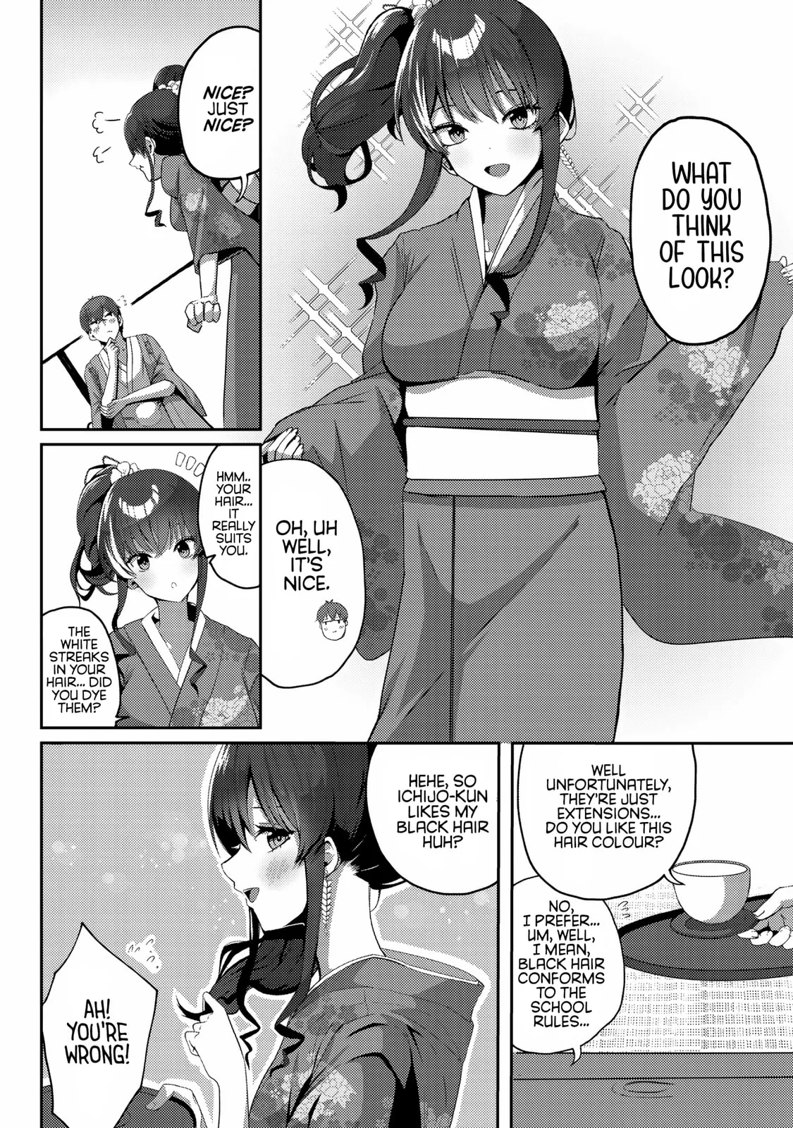 After I Rescued a Cold-Hearted, Black-Haired, Beautiful Girl, She Started Acting Sweet Only When We Were Alone - Chapter 3 - Page 5