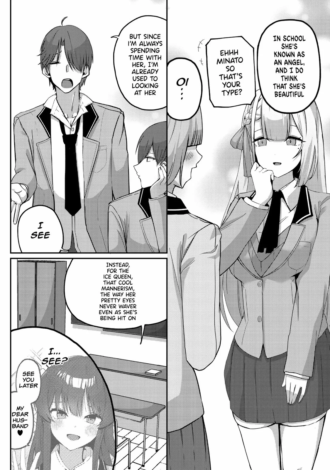 After I Rescued a Cold-Hearted, Black-Haired, Beautiful Girl, She Started Acting Sweet Only When We Were Alone - Chapter 4 - Page 9