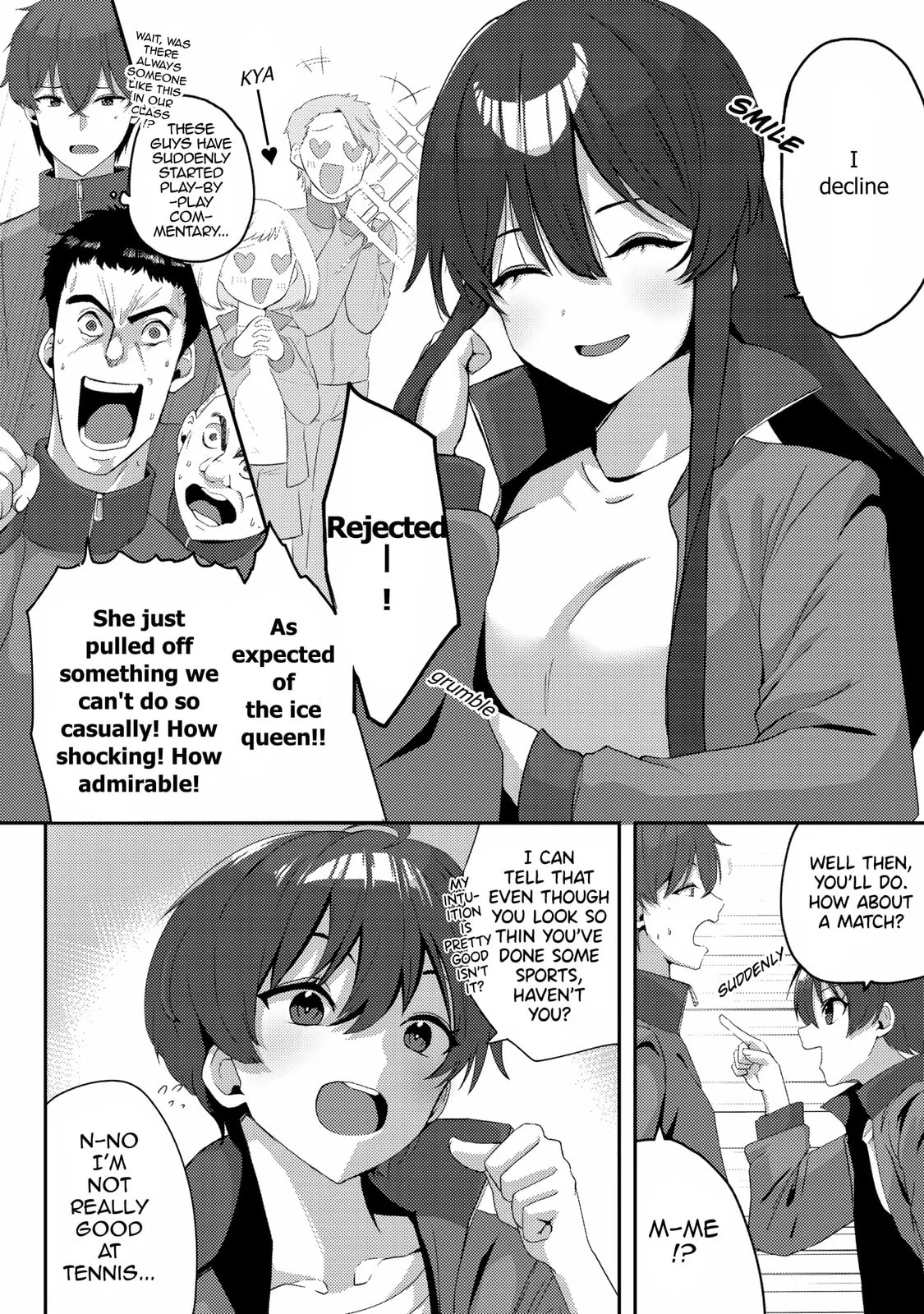 After I Rescued a Cold-Hearted, Black-Haired, Beautiful Girl, She Started Acting Sweet Only When We Were Alone - Chapter 5 - Page 2