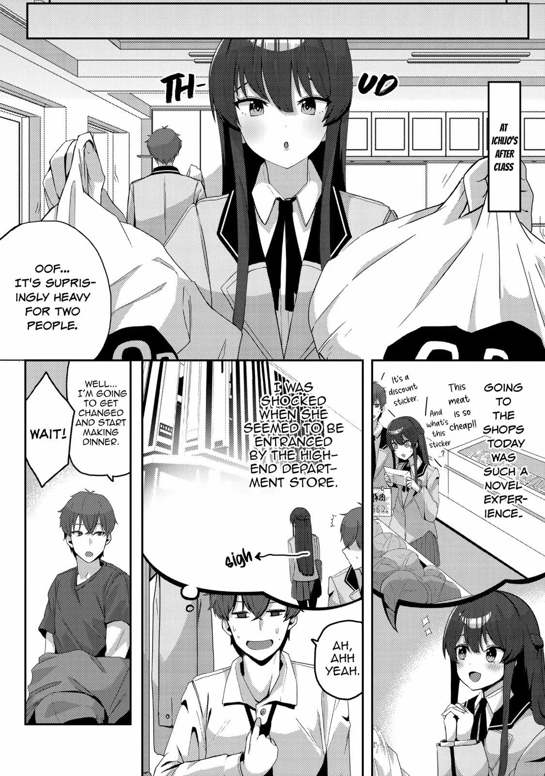 After I Rescued a Cold-Hearted, Black-Haired, Beautiful Girl, She Started Acting Sweet Only When We Were Alone - Chapter 5 - Page 14