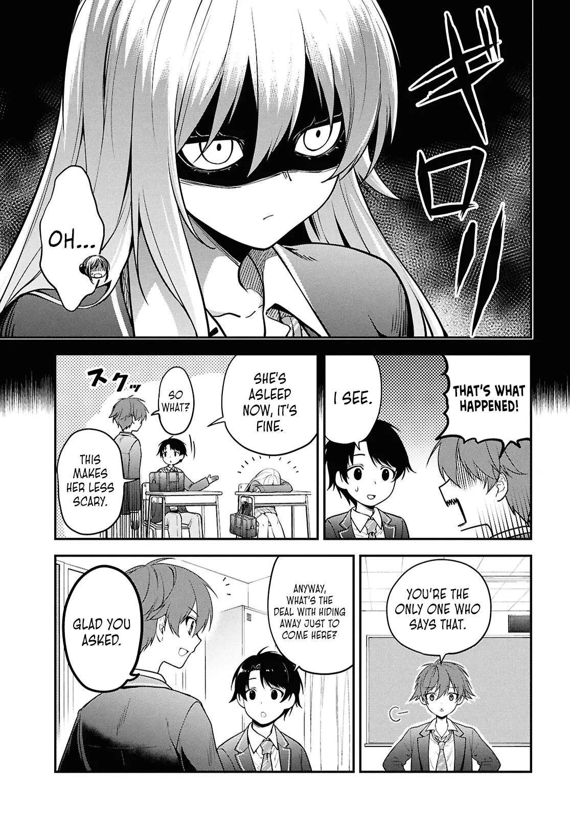 Tonari no Seki no Yankee Shimizu-san ga Kami o Kuroku Sometekita - Chapter 1 - Page 5