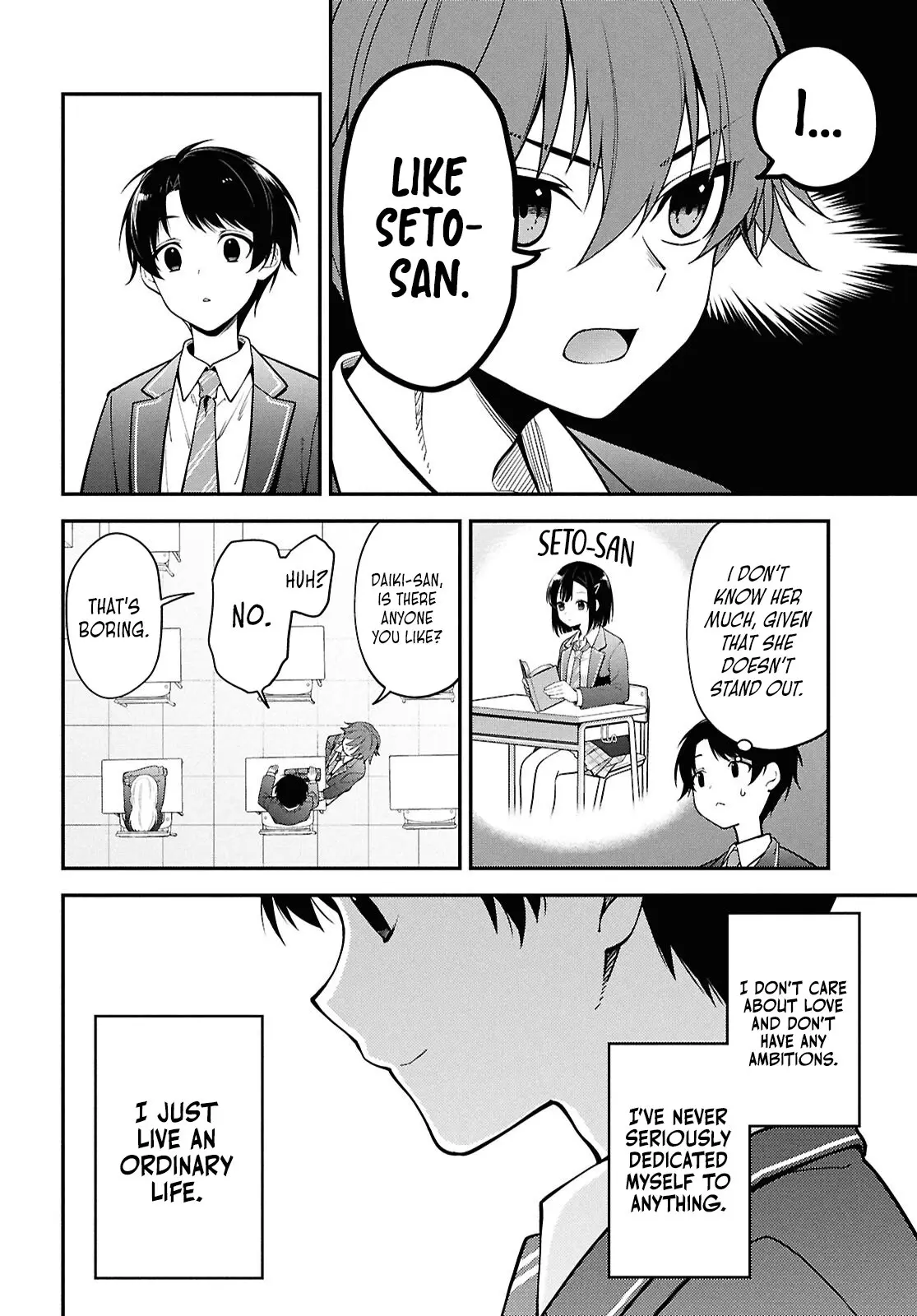 Tonari no Seki no Yankee Shimizu-san ga Kami o Kuroku Sometekita - Chapter 1 - Page 6