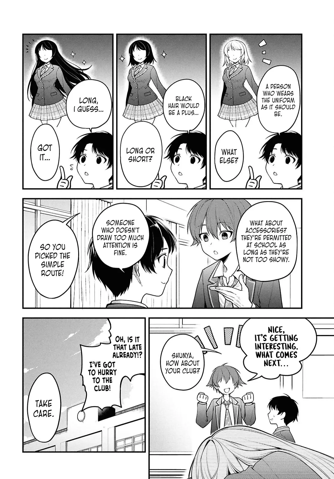 Tonari no Seki no Yankee Shimizu-san ga Kami o Kuroku Sometekita - Chapter 1 - Page 8