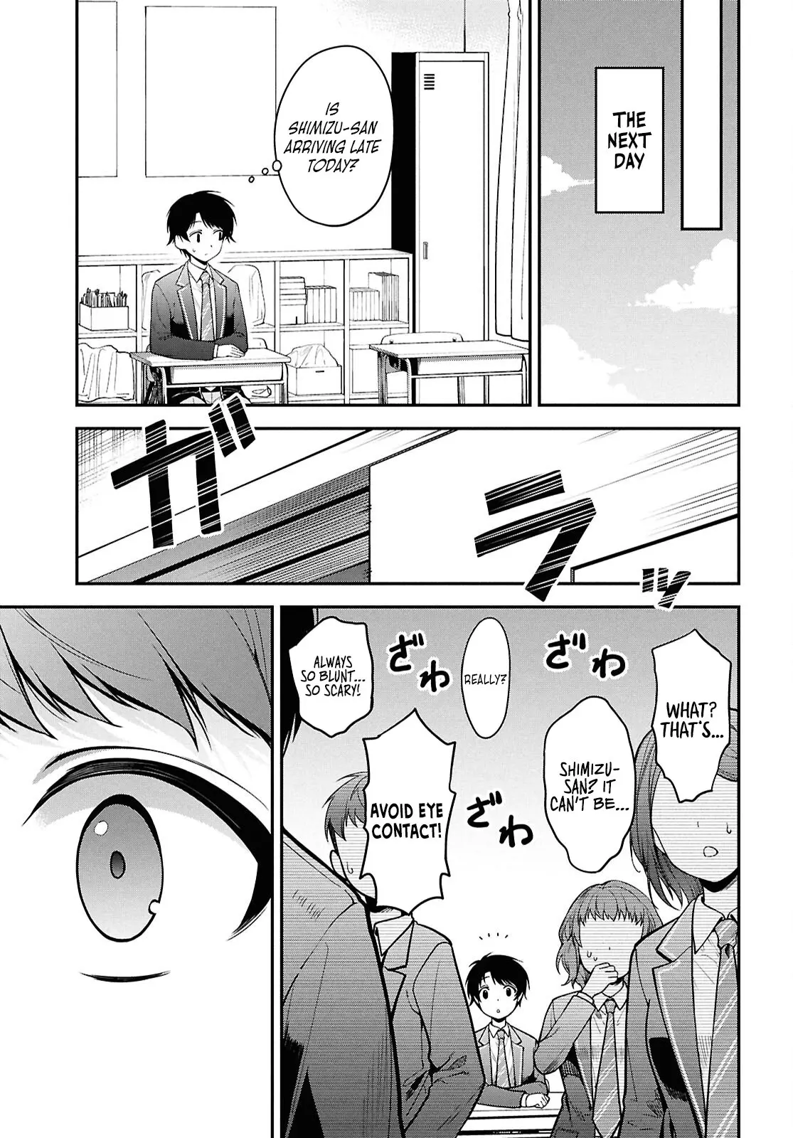 Tonari no Seki no Yankee Shimizu-san ga Kami o Kuroku Sometekita - Chapter 1 - Page 9
