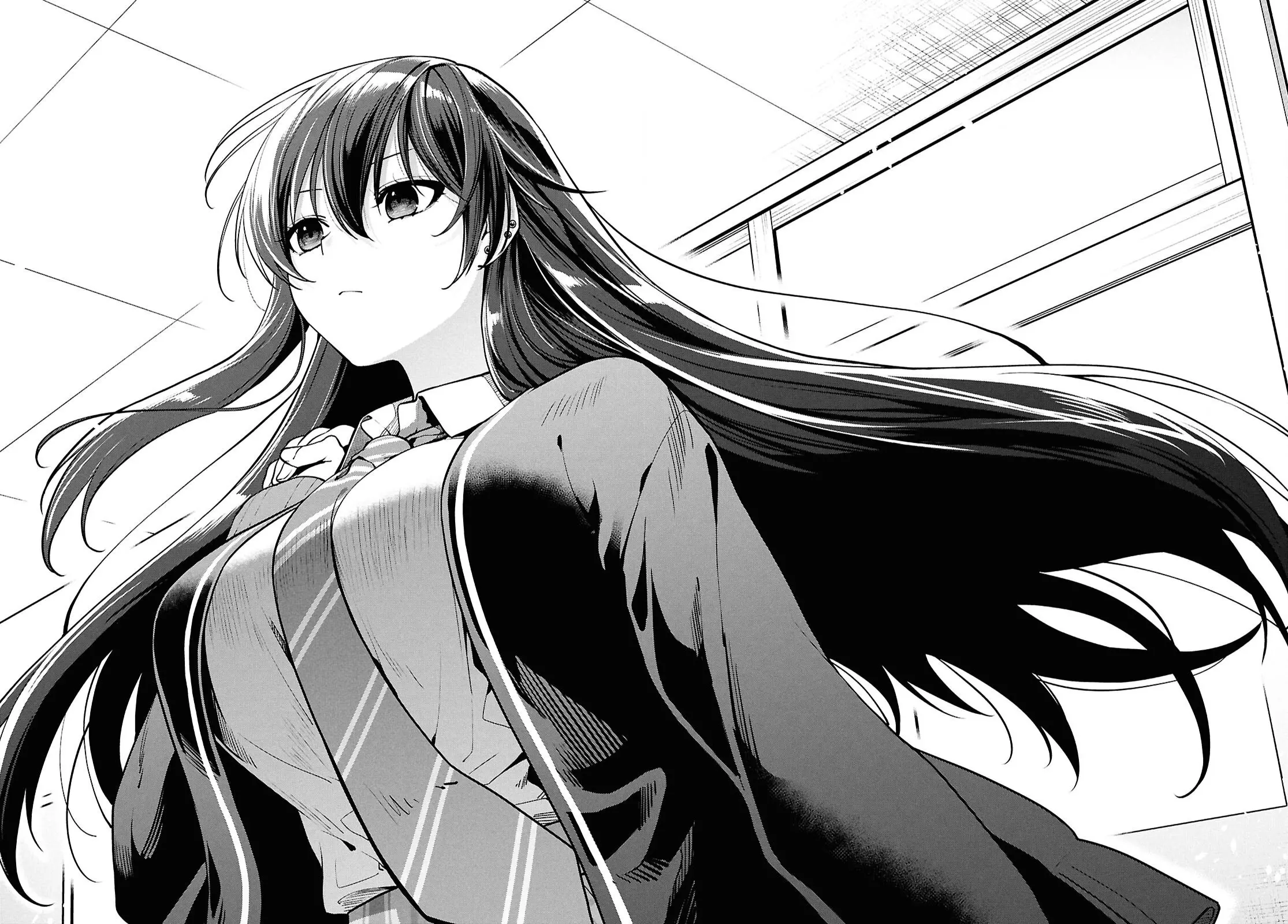 Tonari no Seki no Yankee Shimizu-san ga Kami o Kuroku Sometekita - Chapter 1 - Page 10