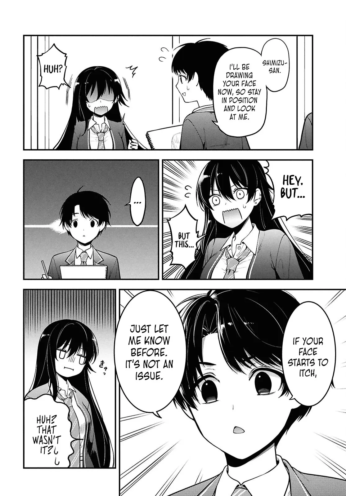 Tonari no Seki no Yankee Shimizu-san ga Kami o Kuroku Sometekita - Chapter 1 - Page 17