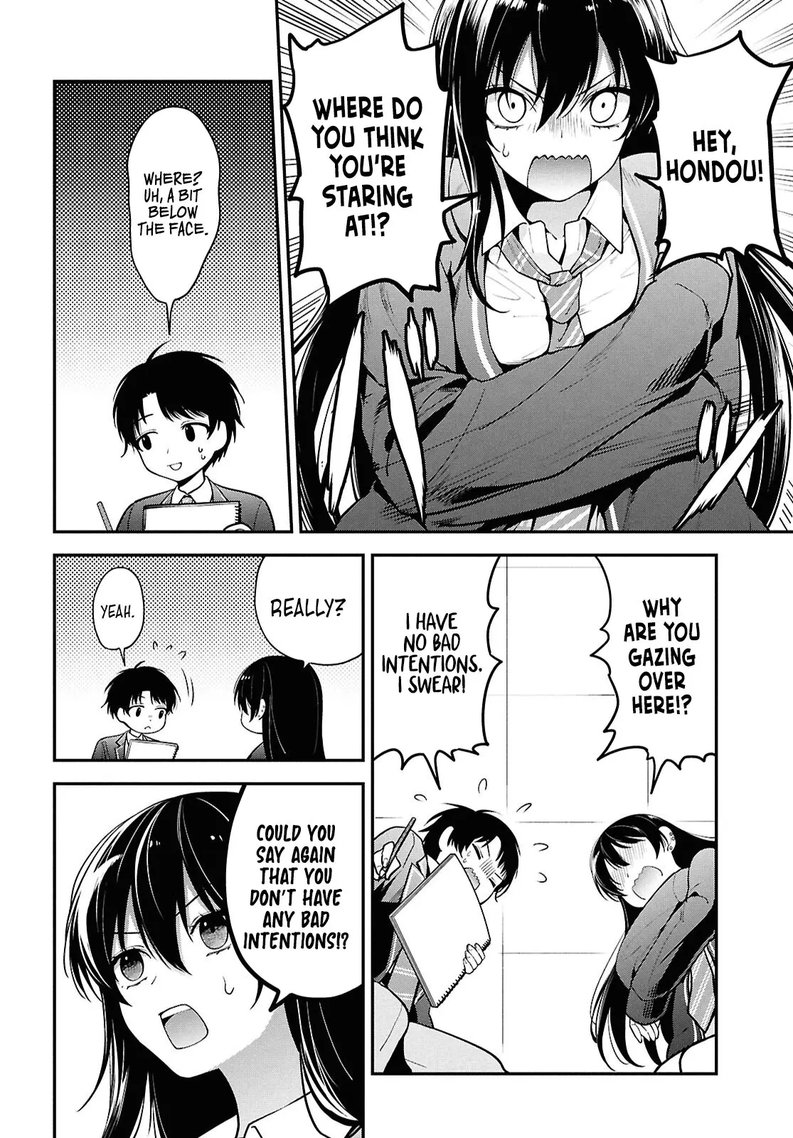 Tonari no Seki no Yankee Shimizu-san ga Kami o Kuroku Sometekita - Chapter 1 - Page 19