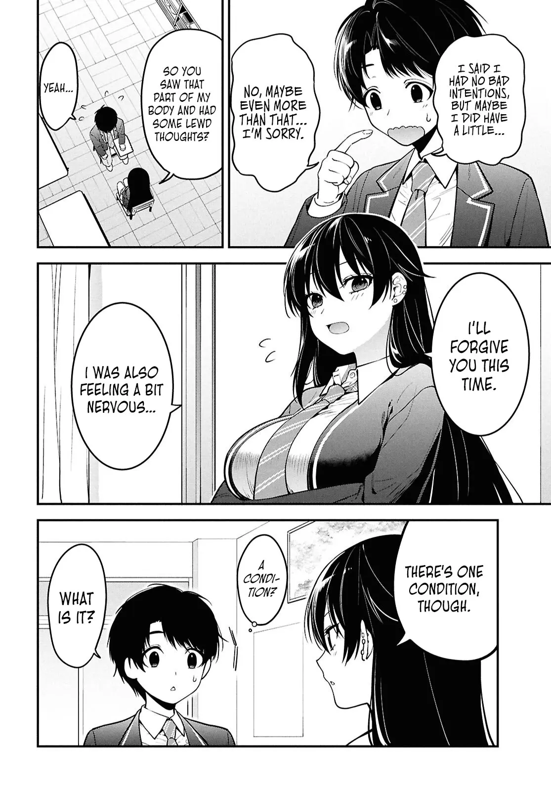 Tonari no Seki no Yankee Shimizu-san ga Kami o Kuroku Sometekita - Chapter 1 - Page 21