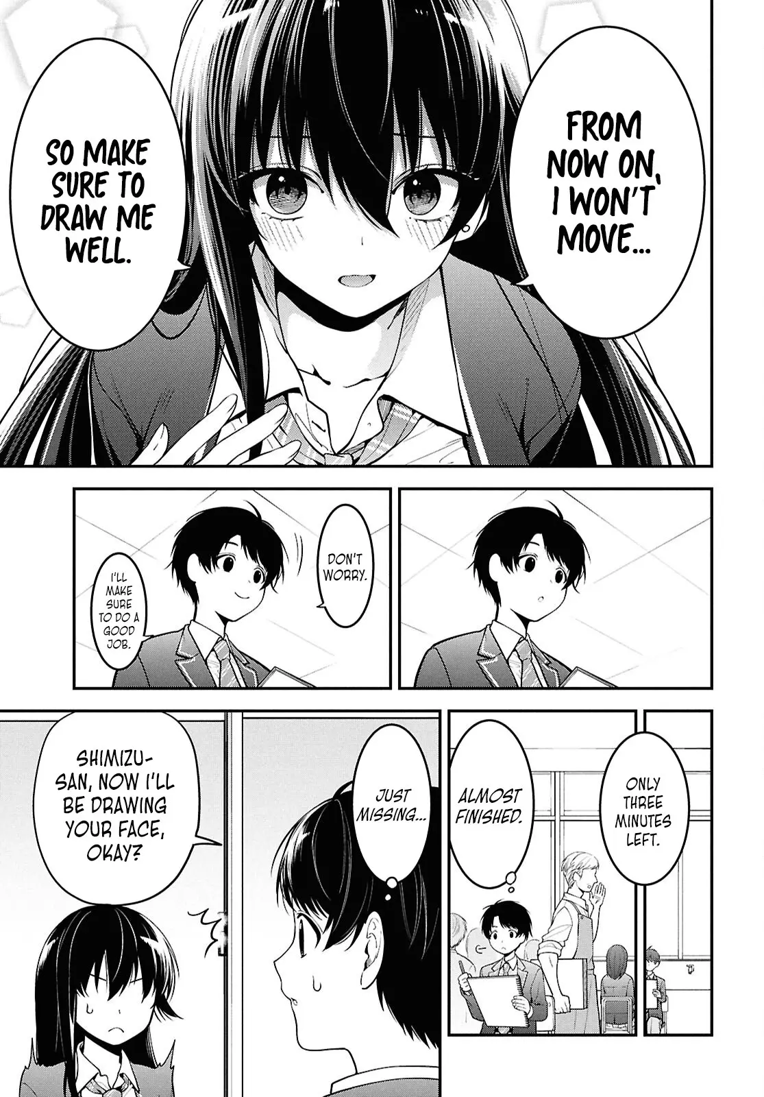 Tonari no Seki no Yankee Shimizu-san ga Kami o Kuroku Sometekita - Chapter 1 - Page 22