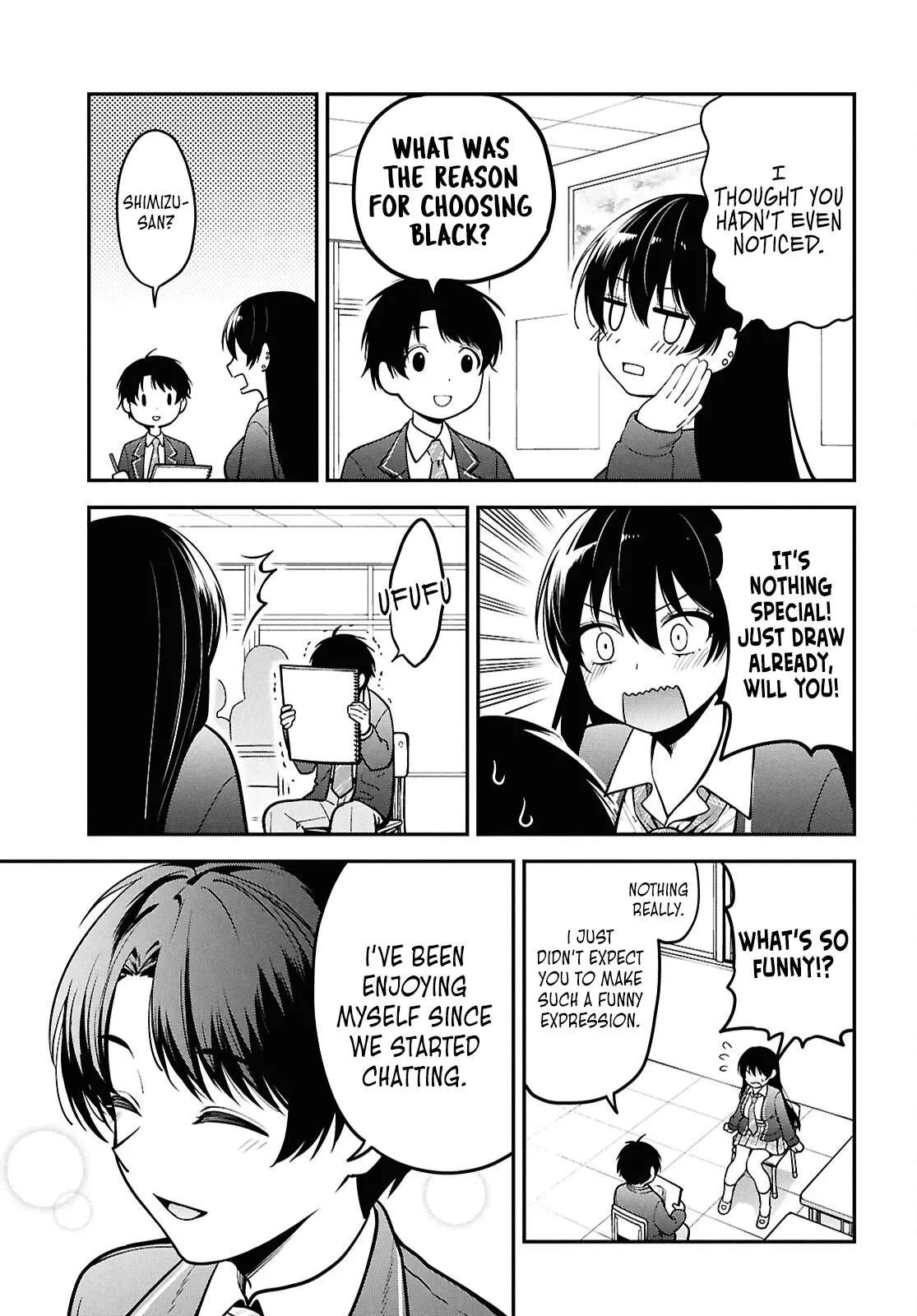 Tonari no Seki no Yankee Shimizu-san ga Kami o Kuroku Sometekita - Chapter 1 - Page 26