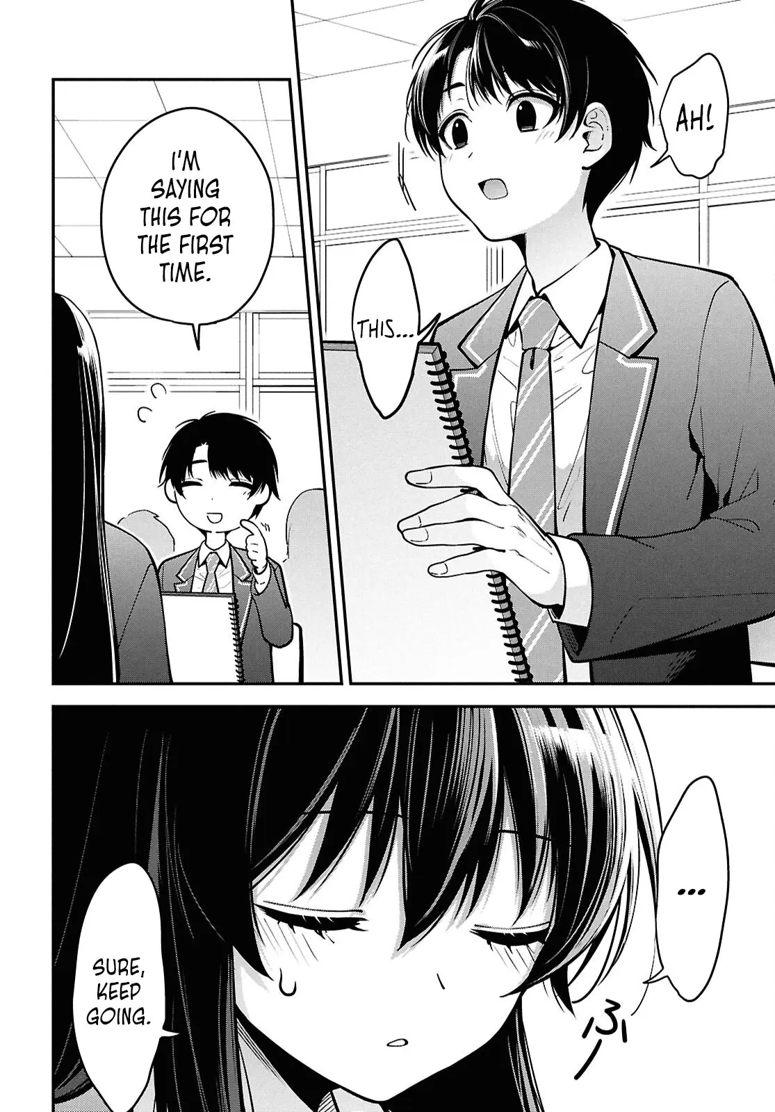 Tonari no Seki no Yankee Shimizu-san ga Kami o Kuroku Sometekita - Chapter 1 - Page 28