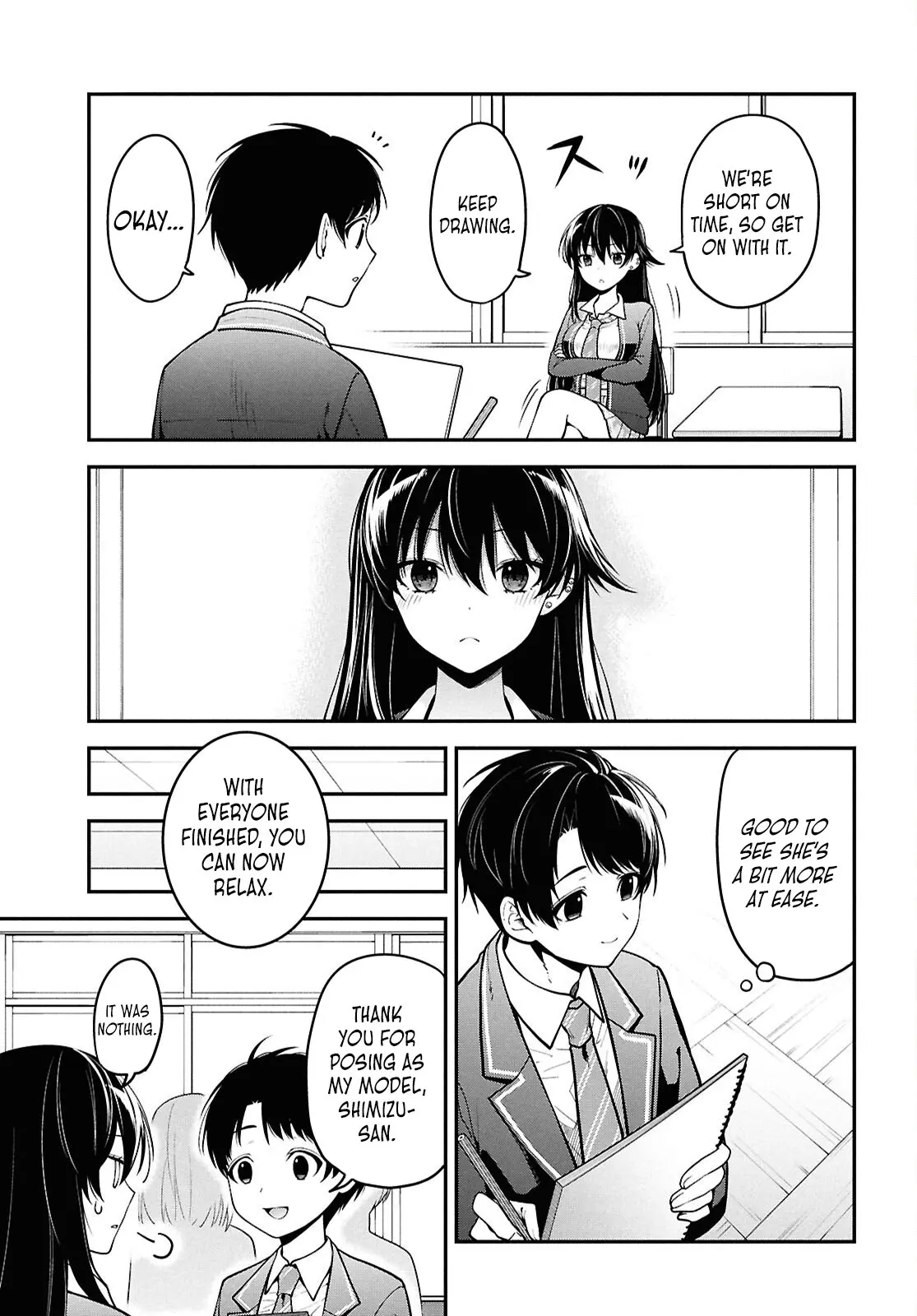 Tonari no Seki no Yankee Shimizu-san ga Kami o Kuroku Sometekita - Chapter 1 - Page 29