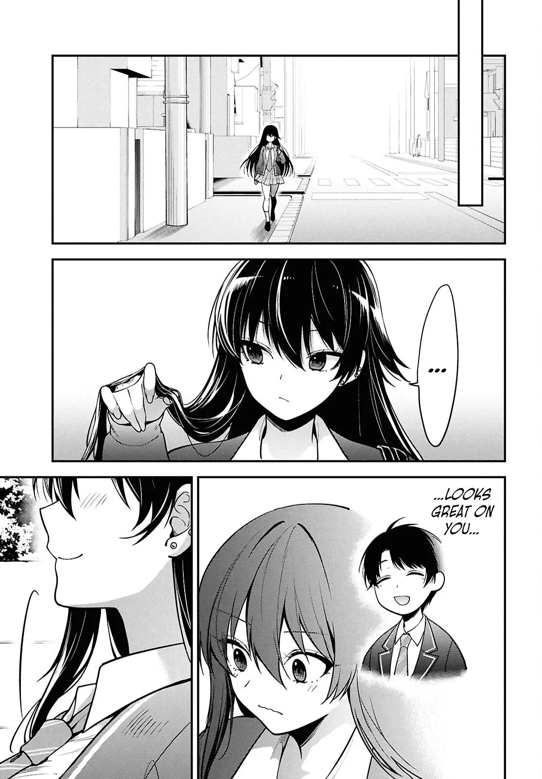 Tonari no Seki no Yankee Shimizu-san ga Kami o Kuroku Sometekita - Chapter 1 - Page 33