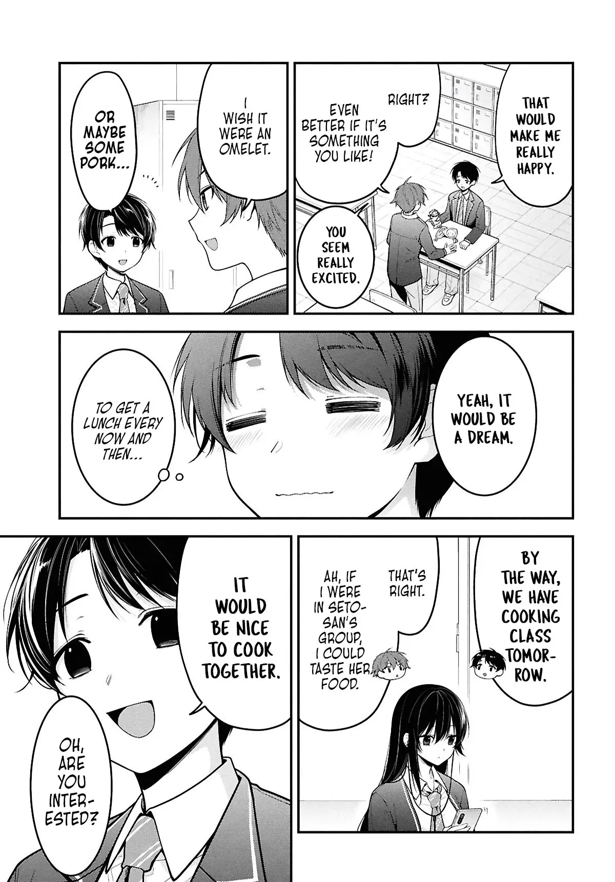 Tonari no Seki no Yankee Shimizu-san ga Kami o Kuroku Sometekita - Chapter 2 - Page 3
