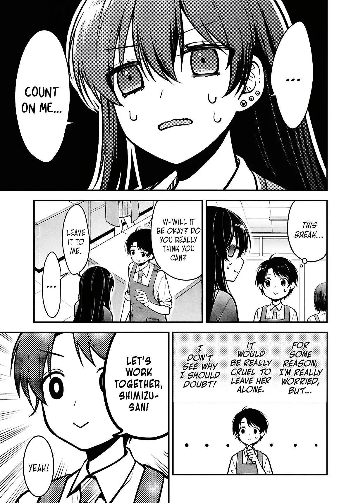 Tonari no Seki no Yankee Shimizu-san ga Kami o Kuroku Sometekita - Chapter 2 - Page 9